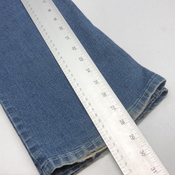 VINTAGE ACCINI BOOTCUT JEANS 8/29x28 DECORATED POCKET 😎 - Picture 6 of 10